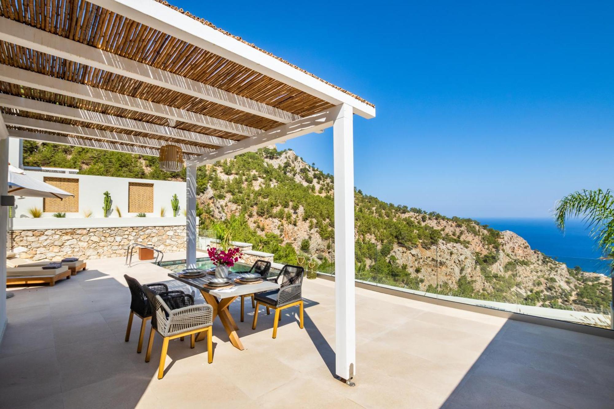 Mertelia Luxury Villas Kyra Panagia Exterior photo