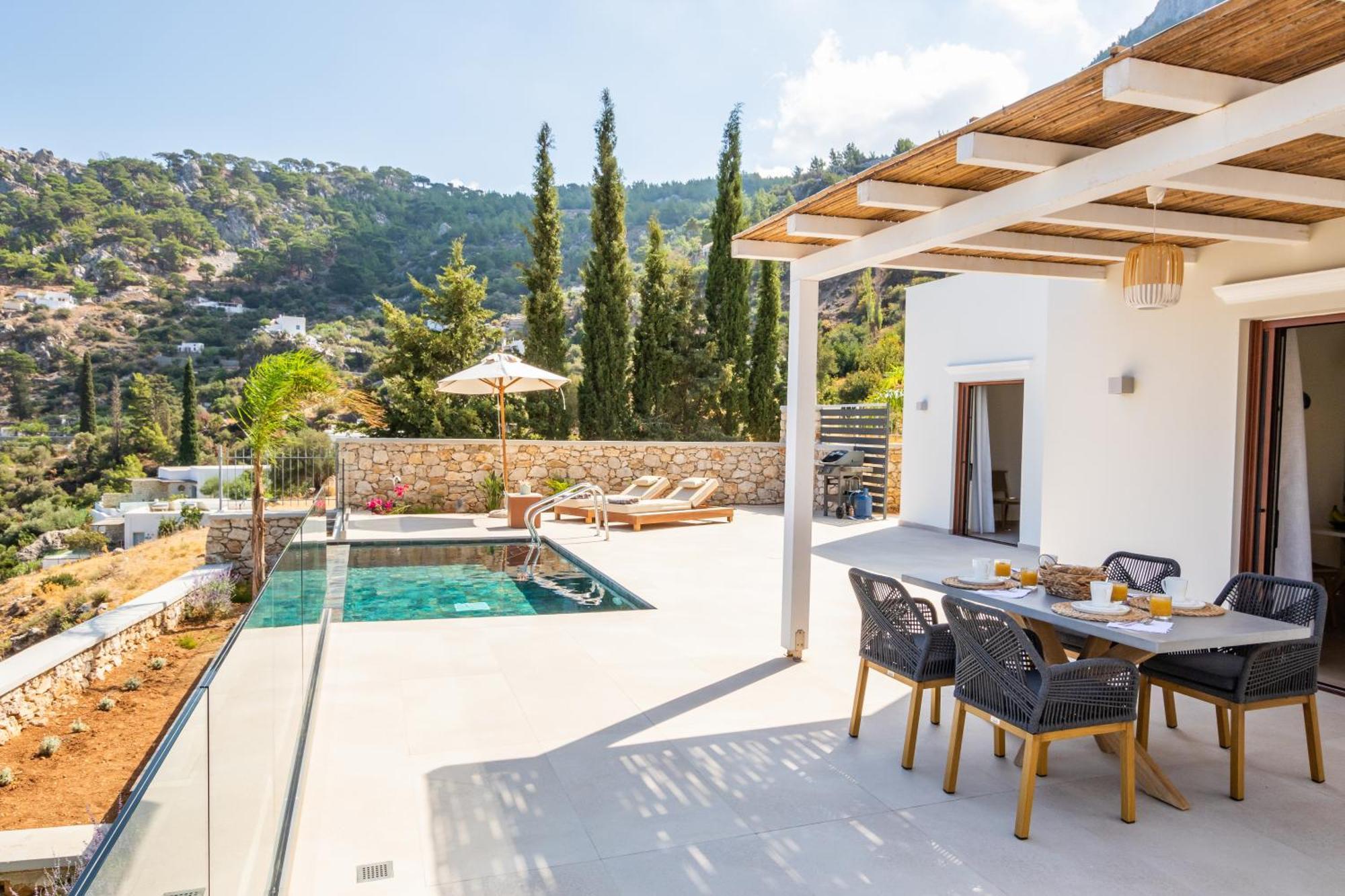 Mertelia Luxury Villas Kyra Panagia Exterior photo