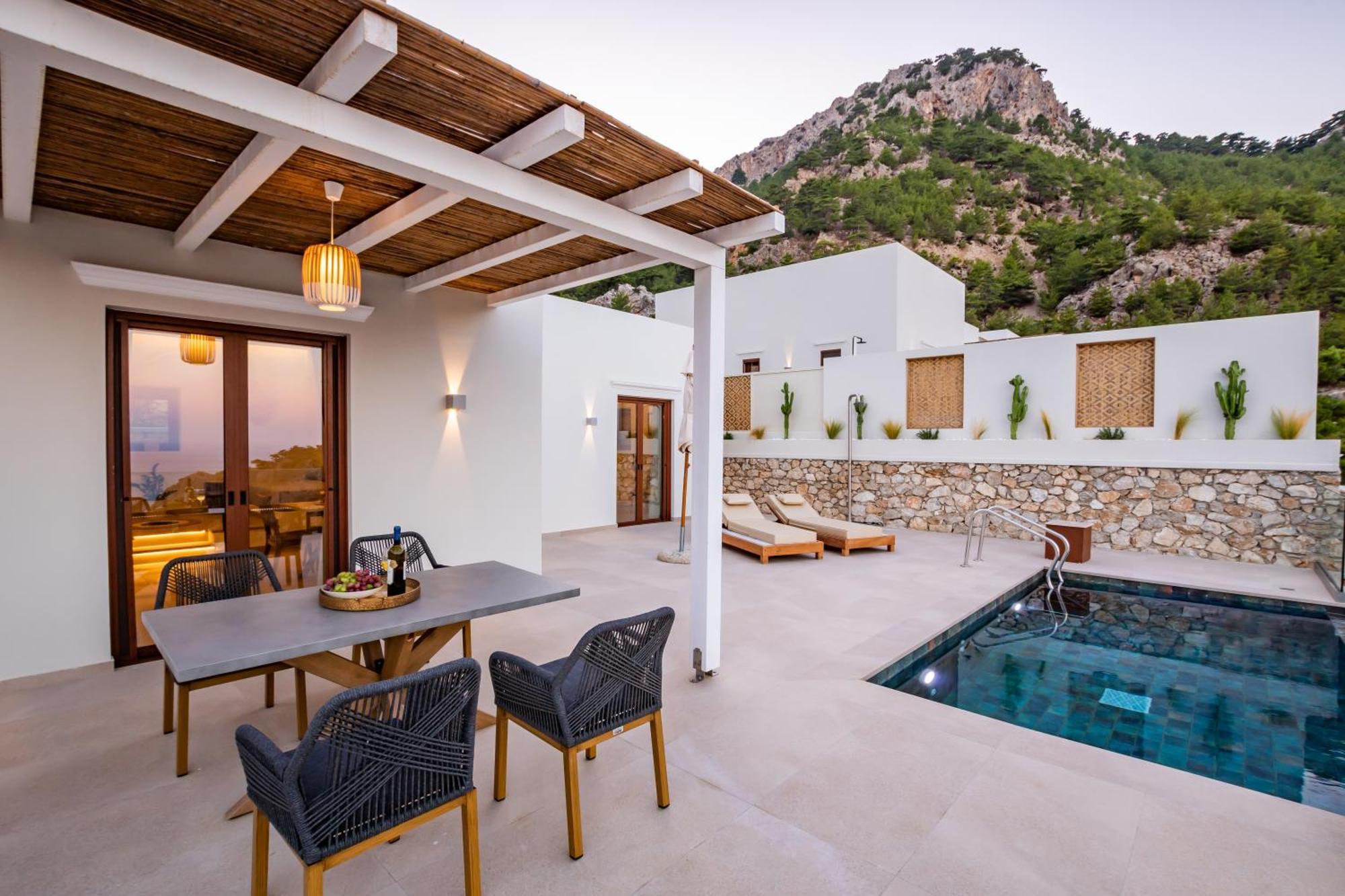 Mertelia Luxury Villas Kyra Panagia Exterior photo
